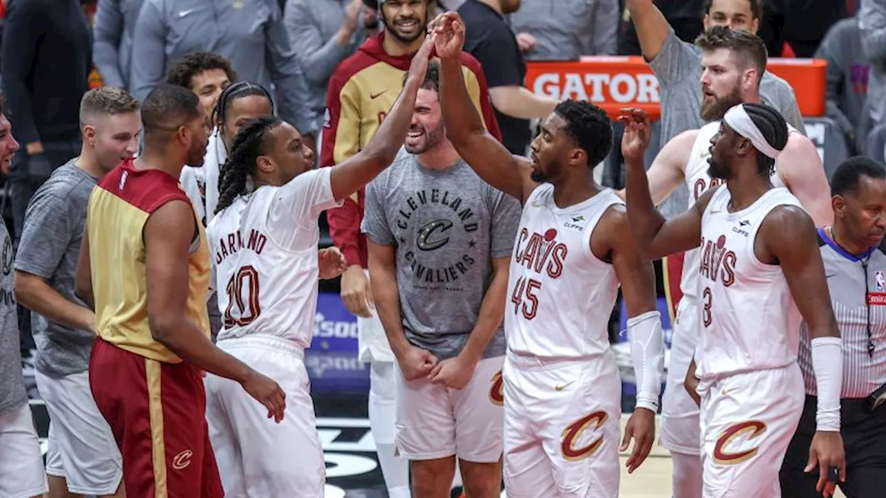 Cleveland Cavaliers join exclusive group with unbeaten 12-0 start to the season