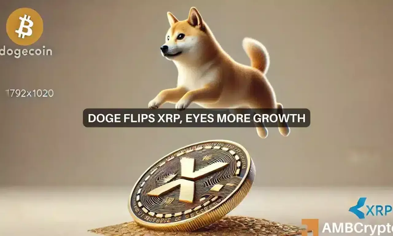 Dogecoin flips Ripple (XRP): Is $1 next for DOGE after THIS milestone?