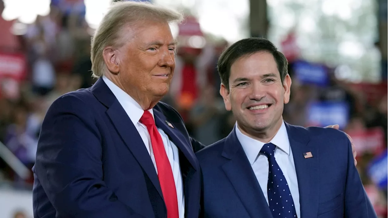 Trump expected to tap U.S. Senator Marco Rubio for secretary of state: Reuters