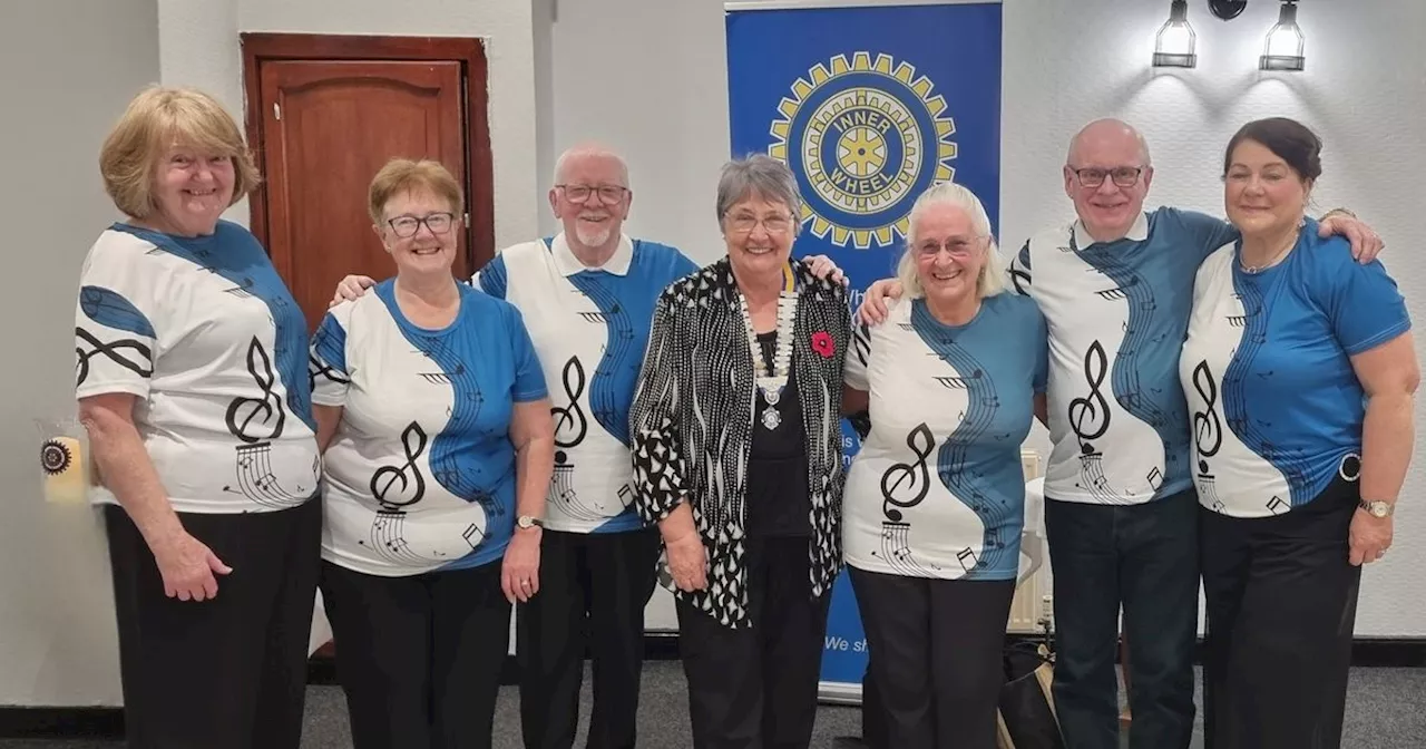 Inner Wheel Club of Motherwell & Wishaw celebrates 77th birthday with dinner