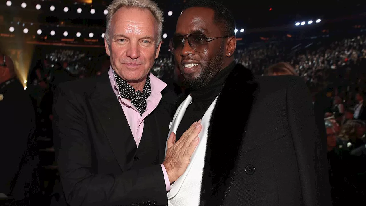 Sting says Diddy allegations don't 'taint' Every Breath You Take - after disgraced rapper sampled...