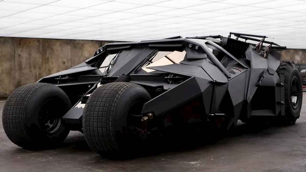 You can now own the Batmobile from Christopher Nolan's Dark Knight trilogy for $3 million