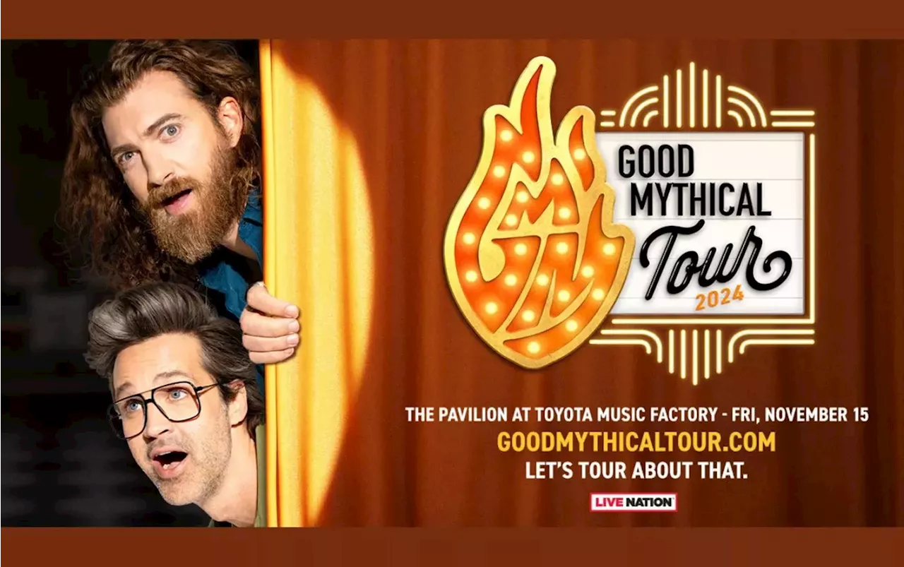 Win 2 tickets to Good Mythical Tour with Rhett & Link!