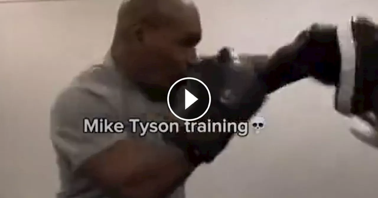 Tyson vs. Paul: l'allenamento di Iron Mike è ancora a livelli pazzeschi