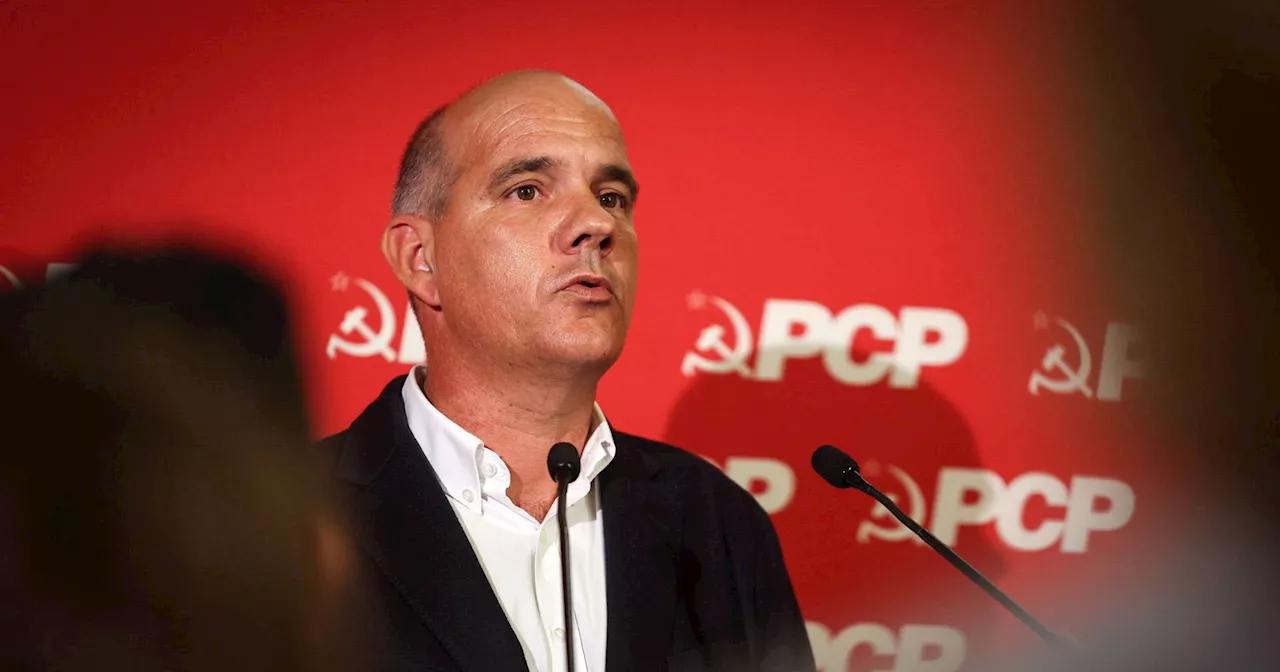 Raimundo completa dois anos à frente do PCP com críticas ao Governo e demarcação do PS