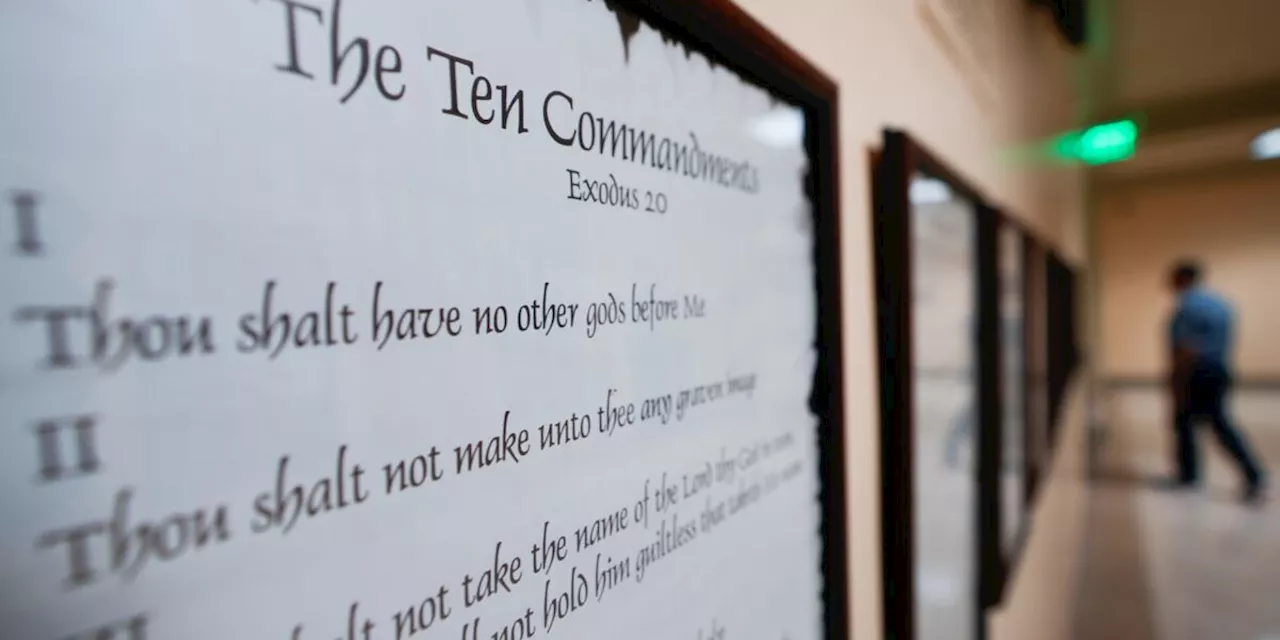 Federal judge blocks Louisiana law that requires classrooms to display Ten Commandments