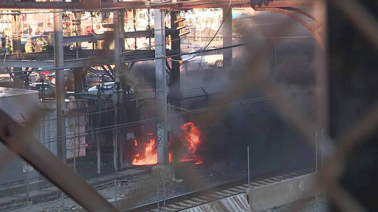 NYC-New Haven Amtrak service suspended all day due to brush fire