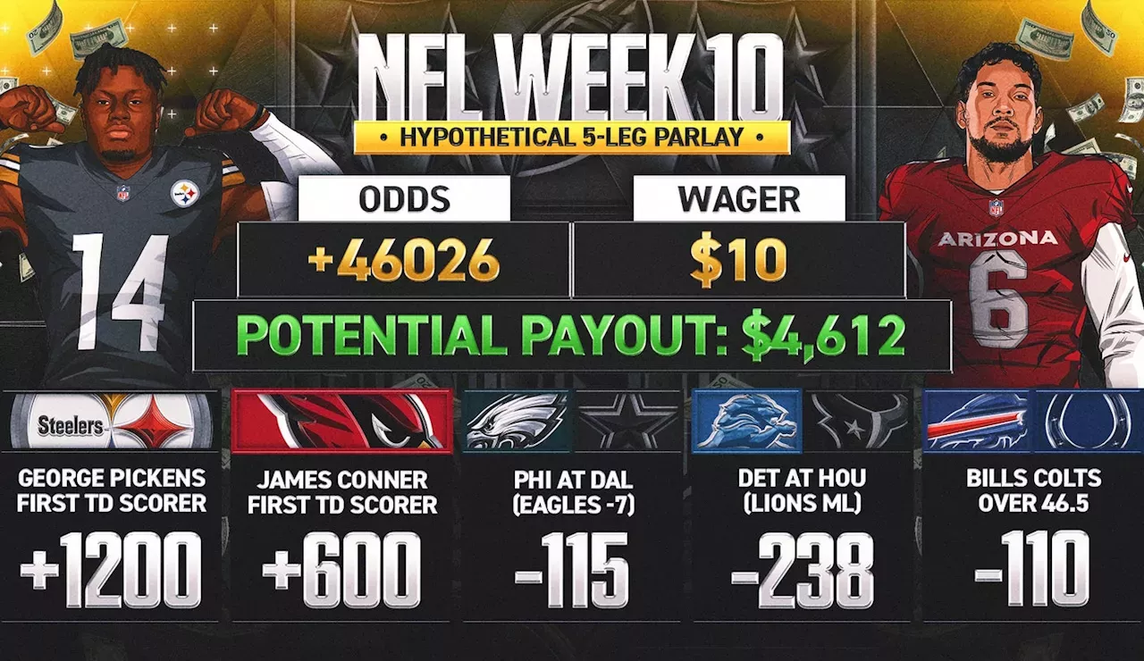 NFL Week 10 odds 'Woulda, Coulda, Shoulda' parlay; five bets that