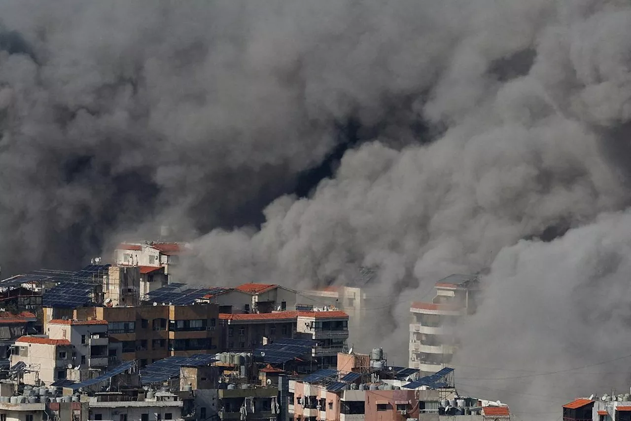 Israeli airstrikes pound Beirut suburb, no sign of ceasefire