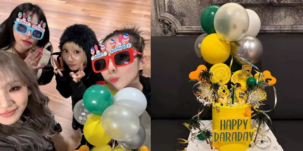 Sandara Park celebrates 40th birthday with 2NE1