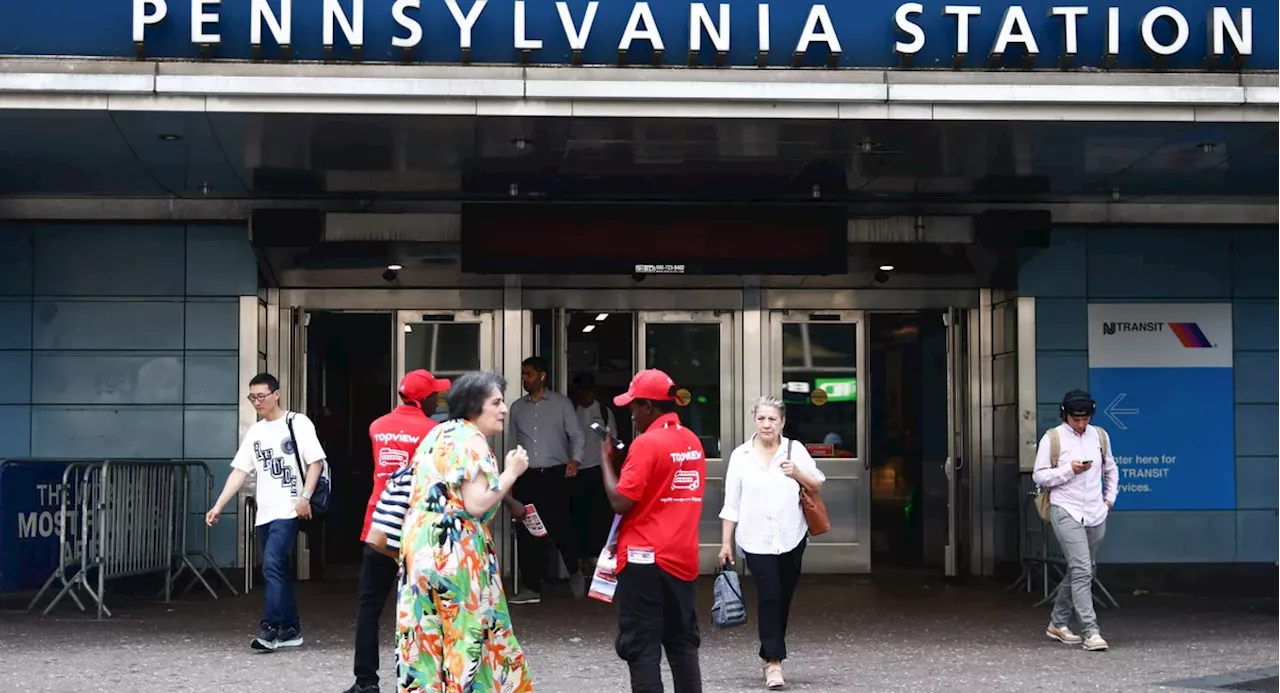 Reported brush fire delays Amtrak Northeast service in and out of Penn Station