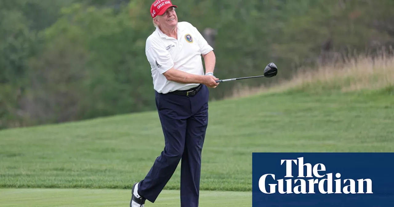 South Korean president practising golf to prepare for future meetings with Donald Trump