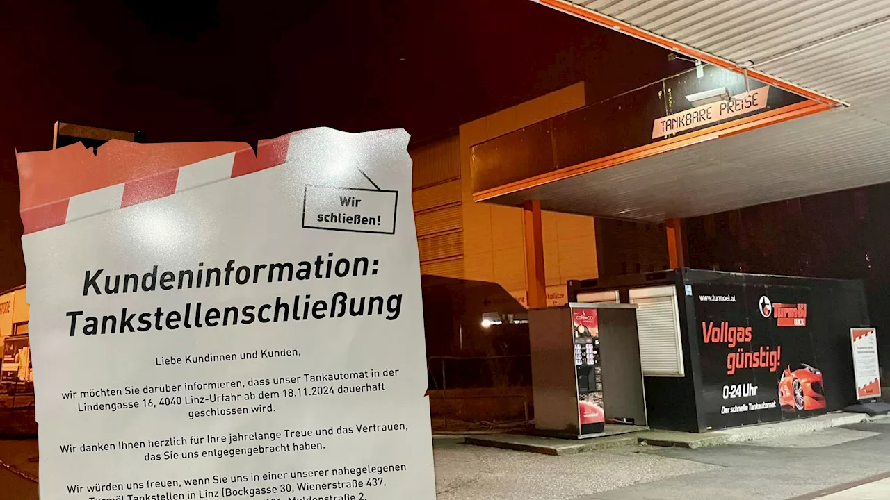 – beliebte Diskont-Tankstelle sperrt zu