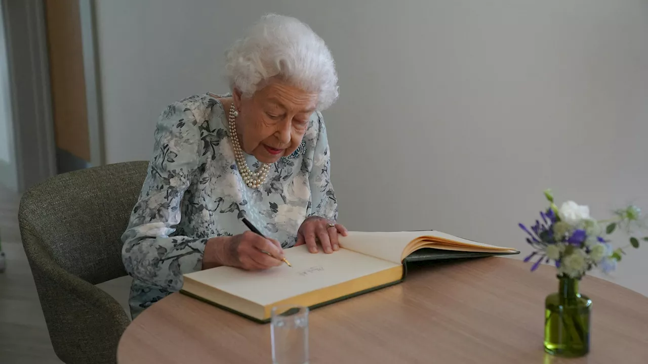 Letzter Tagebuch-Eintrag von Queen Elizabeth enthüllt