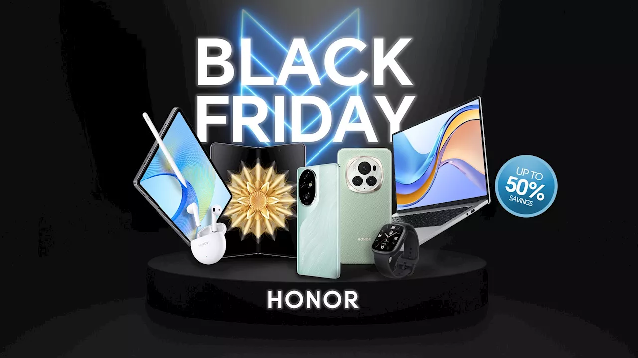 HONOR adelanta su Black Friday para que puedas hacer ya tus compras de Navidad