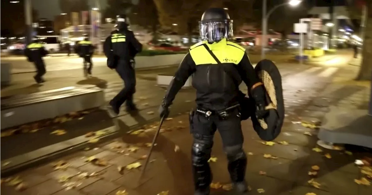 Amsterdam Police Warn Of New Calls For Unrest After Rioters Torch A Tram