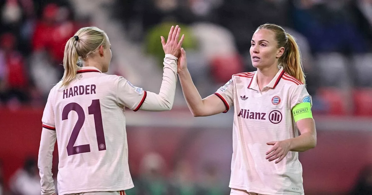 Dritter Sieg: Bayern-Frauen besiegen Vålerenga Oslo mit 3:0