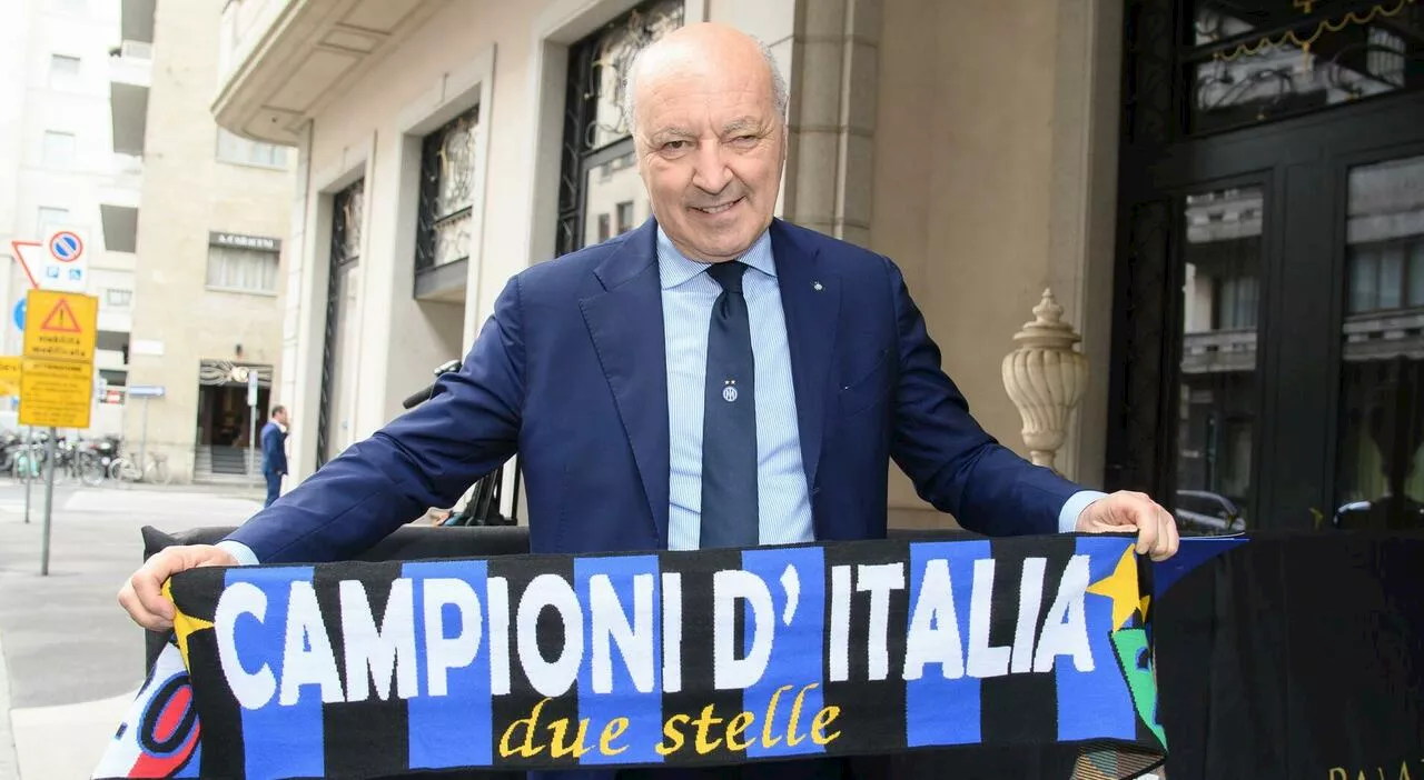 Inter, Marotta: «Conte quando parla ha un obiettivo, ma su Dumfries era rigore. A Scaroni auguro la seconda st