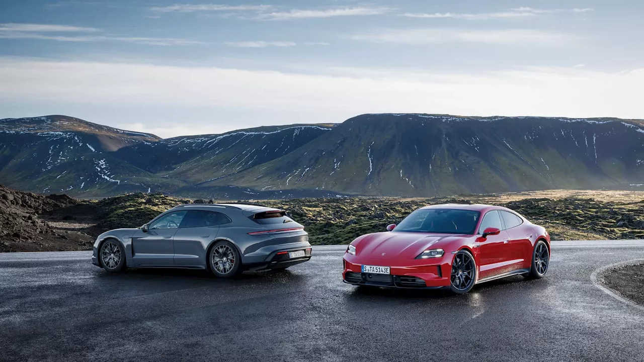 The Porsche Taycan Gets Three New Models For 2025