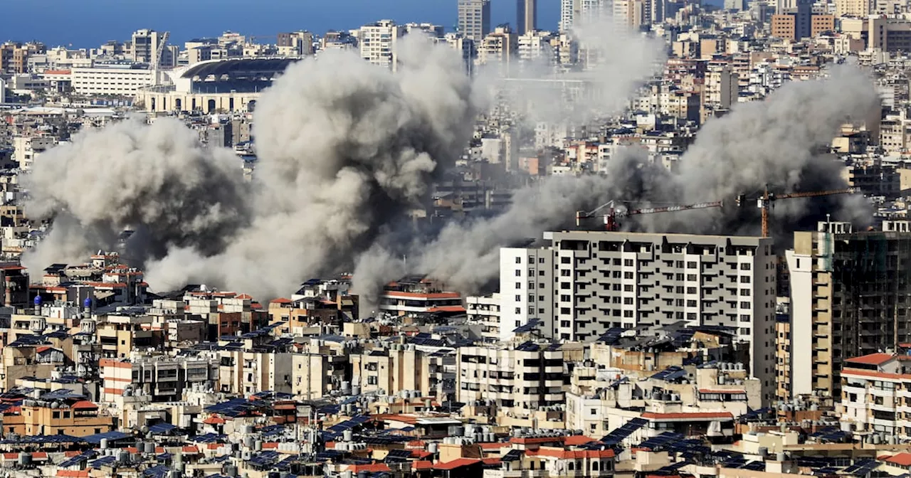 Further Israeli air strikes hit Beirut suburbs as Israel dismisses Lebanon ceasefire talk