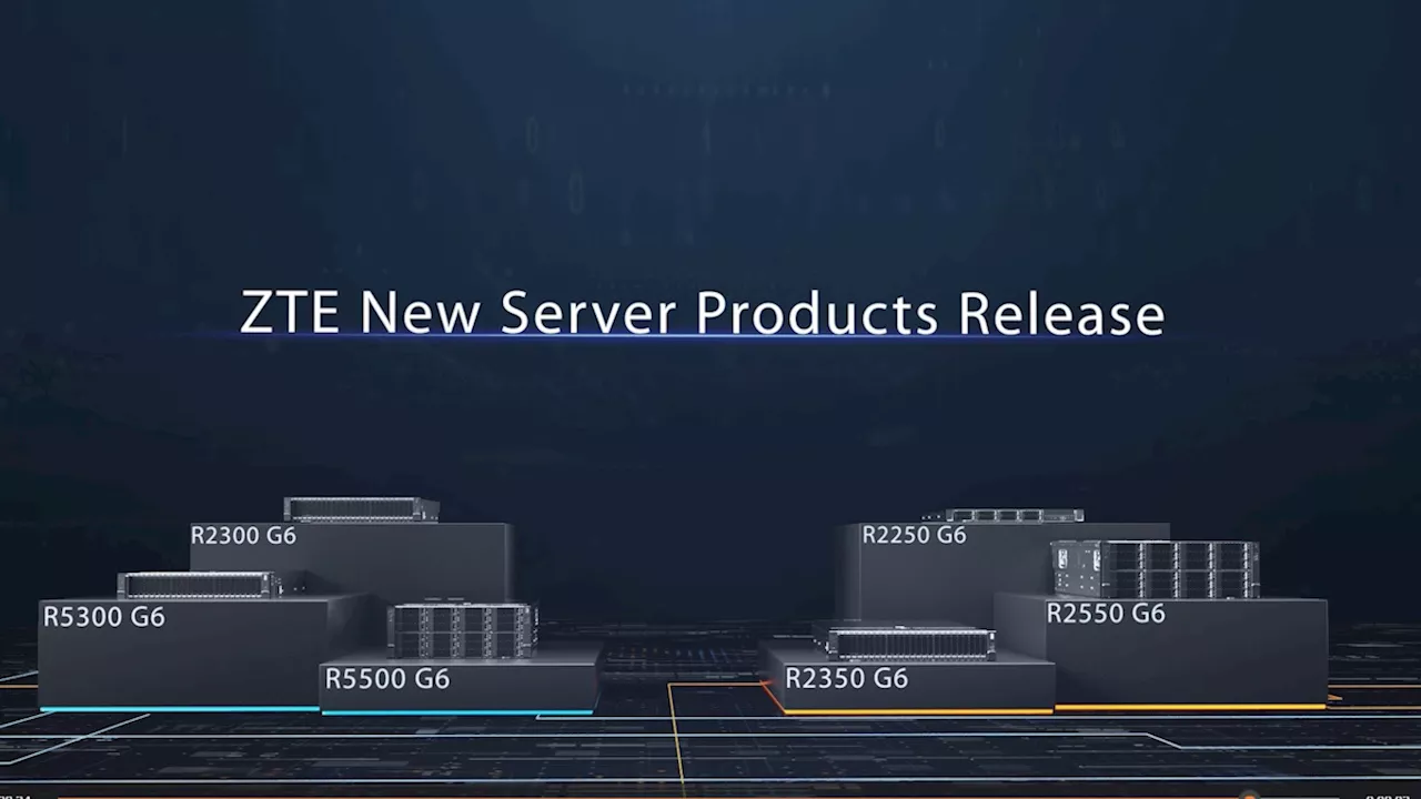 ZTE unveils G6 series servers in overseas markets to enhance efficient, green computing power infrastructure