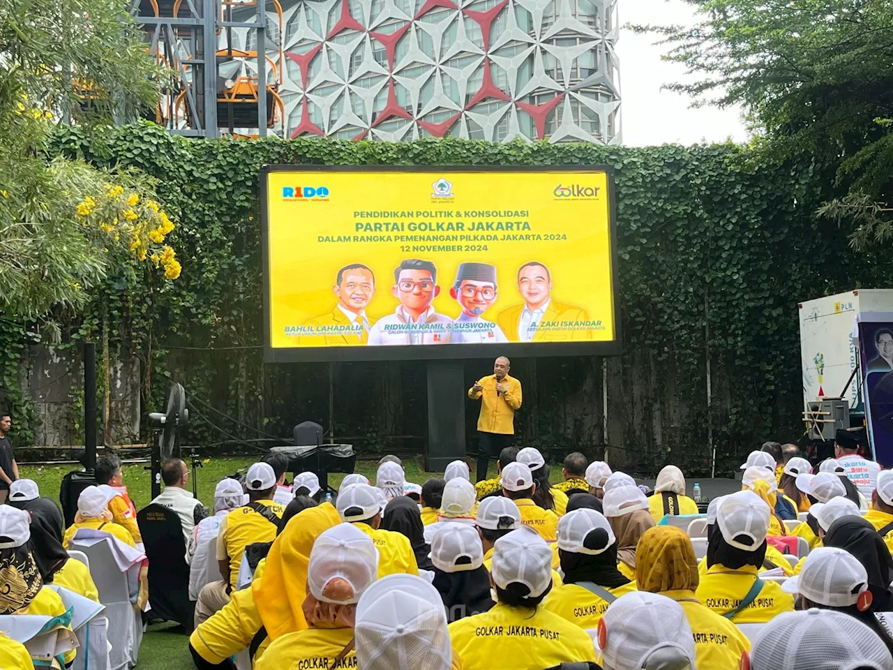 Golkar Jakarta Instruksikan Kadernya Door-to-Door Demi Menangkan Ridwan Kamil-Suswono