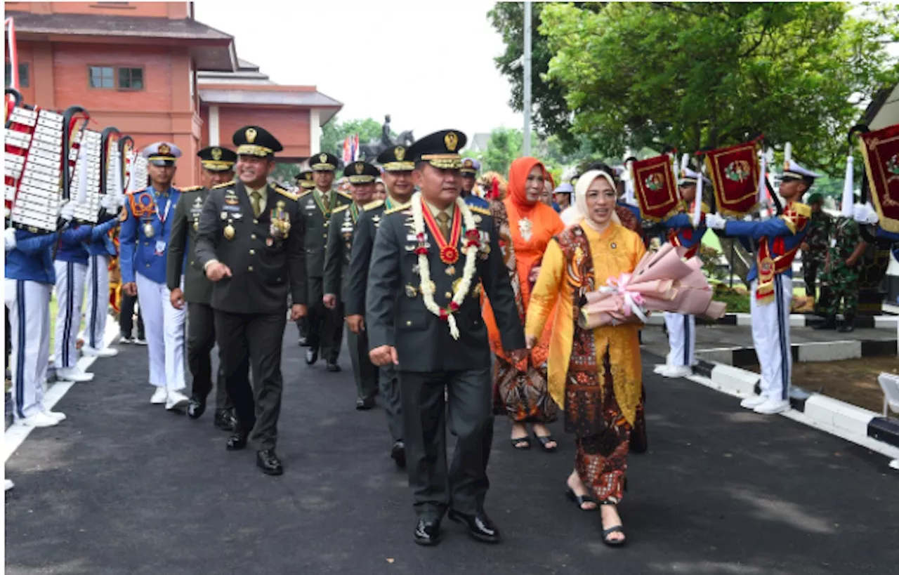 KSAD Jenderal Maruli Pimpin Wisuda Purnawira 160 Pati TNI AD