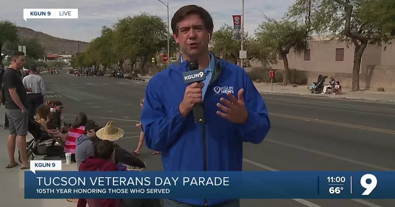 Reign on, parade Tucson celebrates 105th Veterans Day Parade