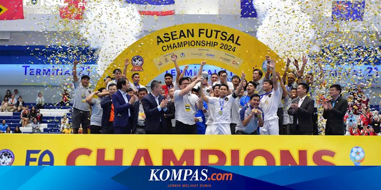 Juara Piala AFF Futsal 2024, Timnas Futsal Diguyur Bonus Rp 7.8 Miliar