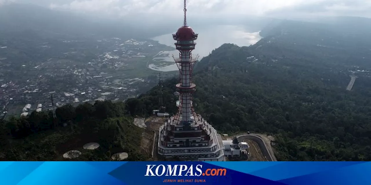 Terletak 1.521 Mdpl, Proyek Menara Turyapada Tahap 1 di Buleleng Tuntas