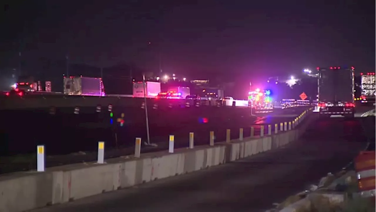 Four separate car crashes temporarily shut down I-10 in East Bexar County