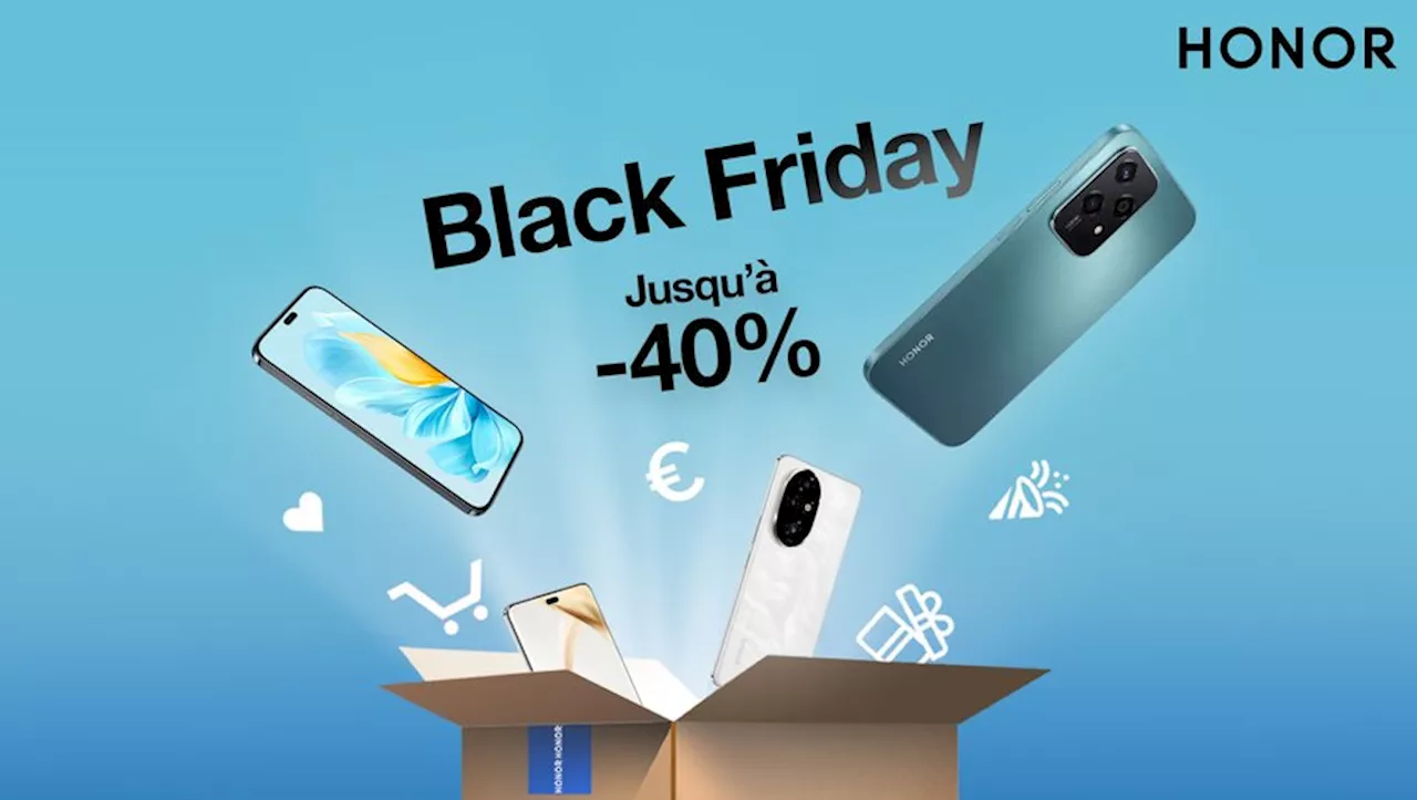 HONOR démarre dès maintenant son Black Friday : 3 smartphones en promo sur Amazon