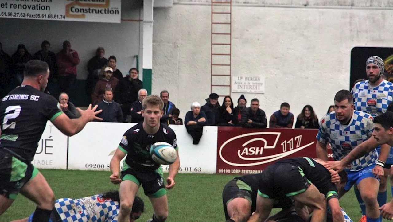 Rugby à XV : la victoire pour les deux équipes du Sporting Club Saint-Girons