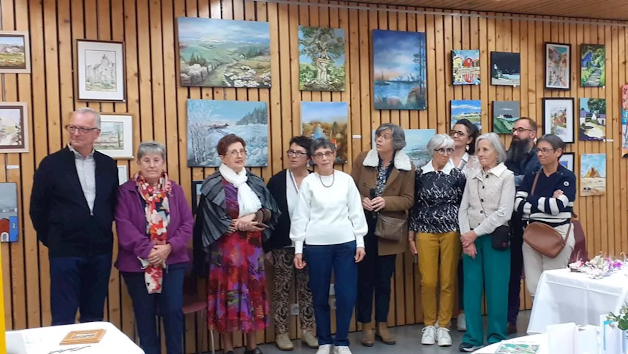 Sainte-Radegonde. L’exposition de peintures est lancée