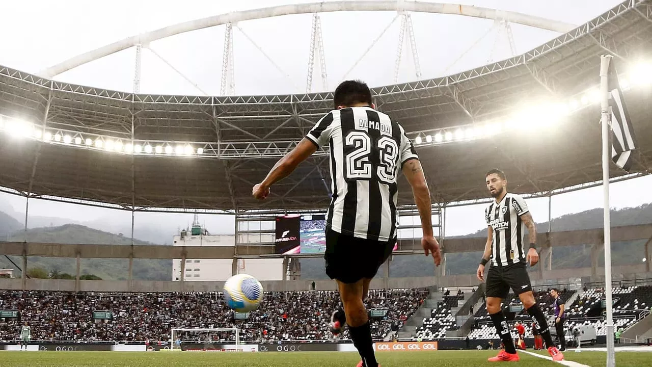 Botafogo tem contraste de desempenho com período de 2023