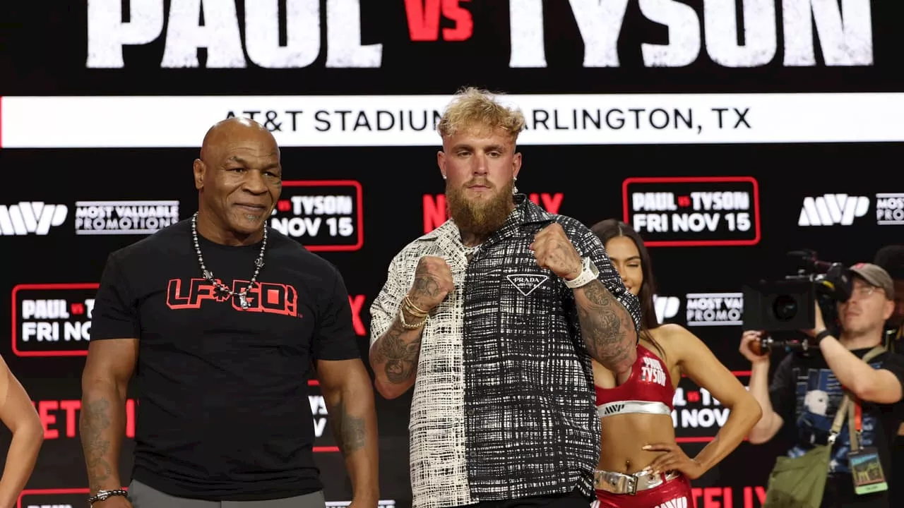 Preços de ingressos para luta Mike Tyson x Jake Paul caem pela metade