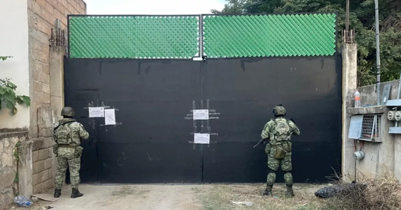 Defensa decomisa droga y armas en Chiapas