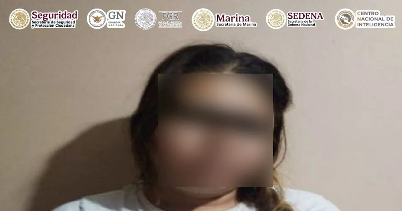 Detienen a ‘La Alemana’, operadora logística del Cártel de Sinaloa en Colima