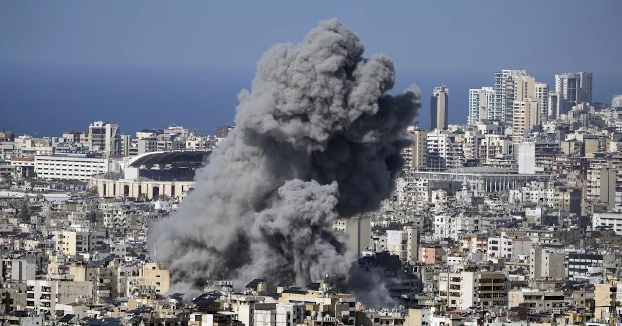 Israeli strikes kill 31 Palestinians in the Gaza Strip and 6 east of Beirut, medics say