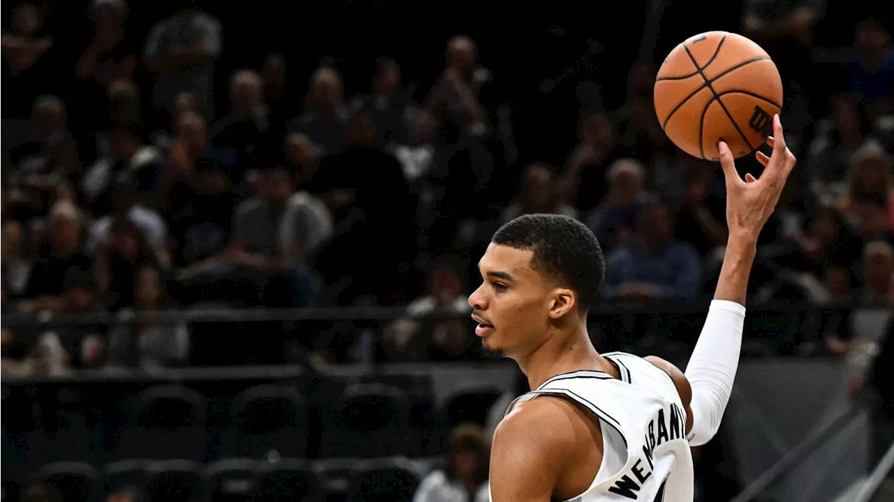 Basket NBA : 34 points, 14 rebonds, Wembanyama en feu lors de la victoire des Spurs