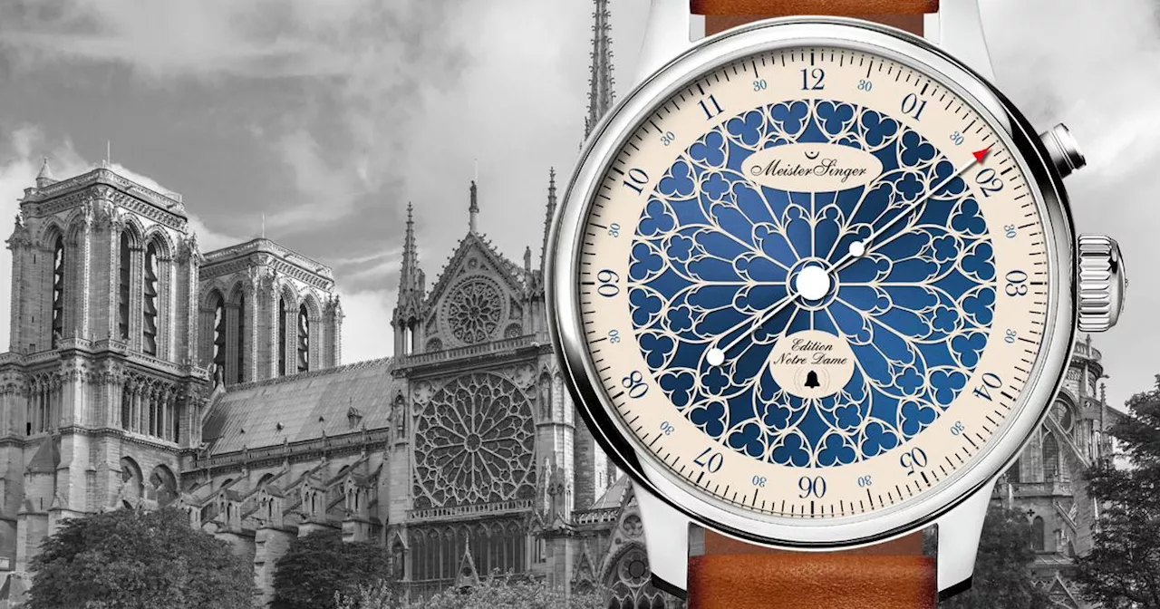 Une montre d’exception en hommage à Notre-Dame de Paris