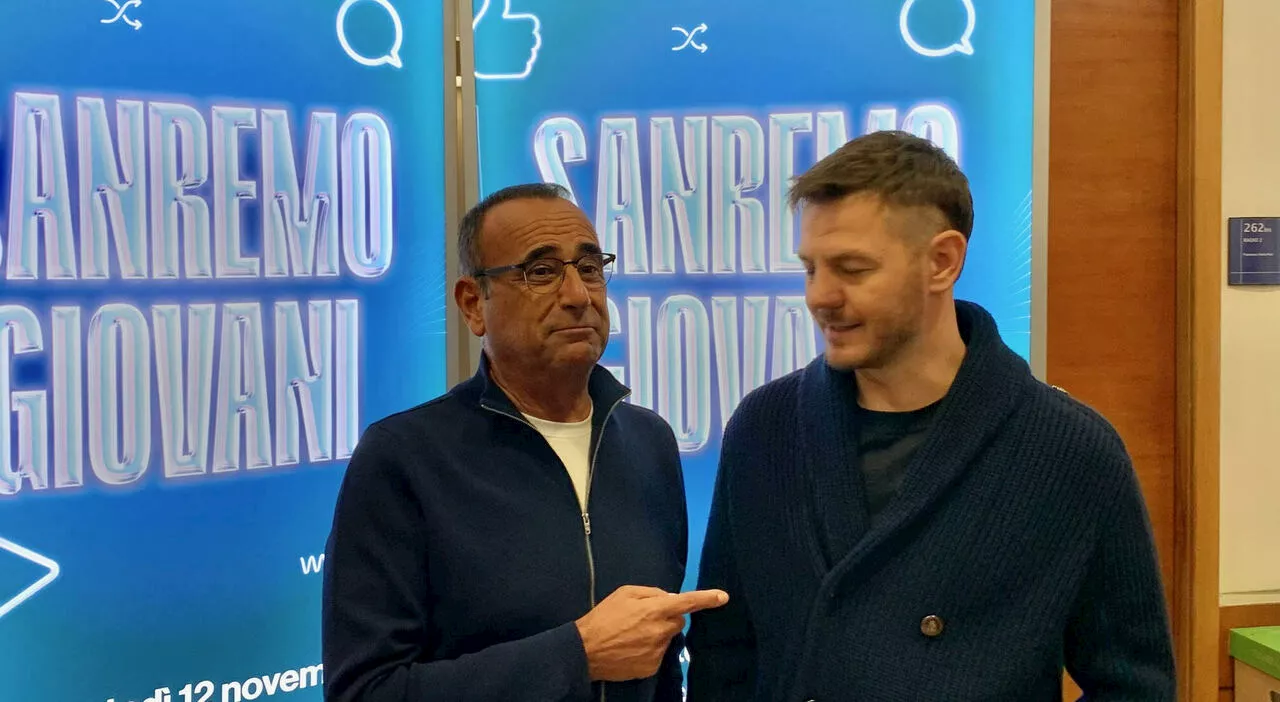 Carlo Conti: «Sanremo Giovani nuovo talent Rai e Cattelan co-conduttore del Festival nella serata finale»