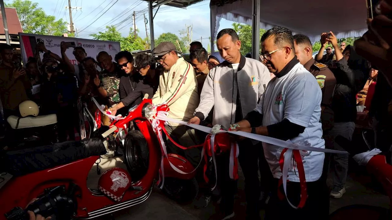 Kurangi Emisi Karbon di Penajam Paser Utara, Pelatihan dan Bengkel Konversi Motor Listrik Diresmikan