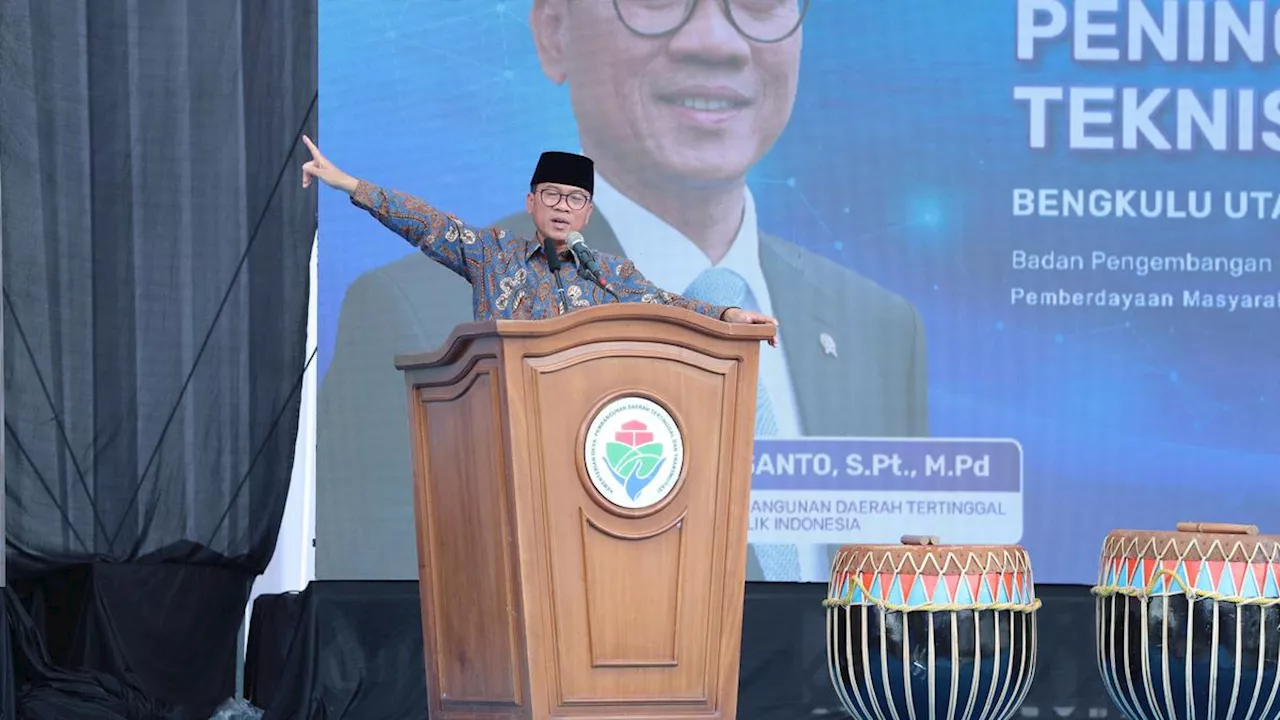 Mendes PDT Yandri Tegaskan Kesejahteraan Desa Indikator Kemajuan Indonesia