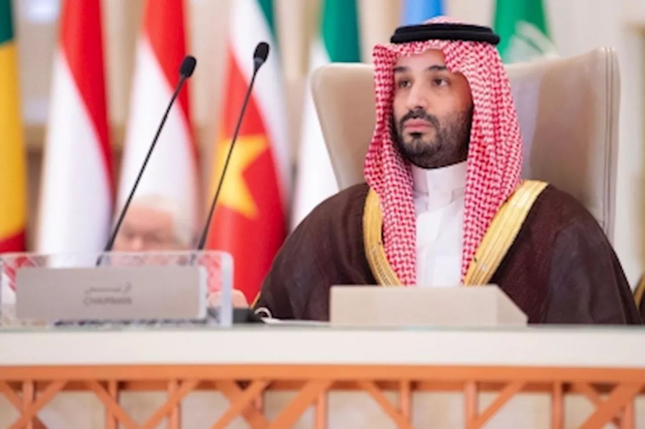 Saudi crown prince condemns Israel’s attacks on Palestinians as ‘genocide’