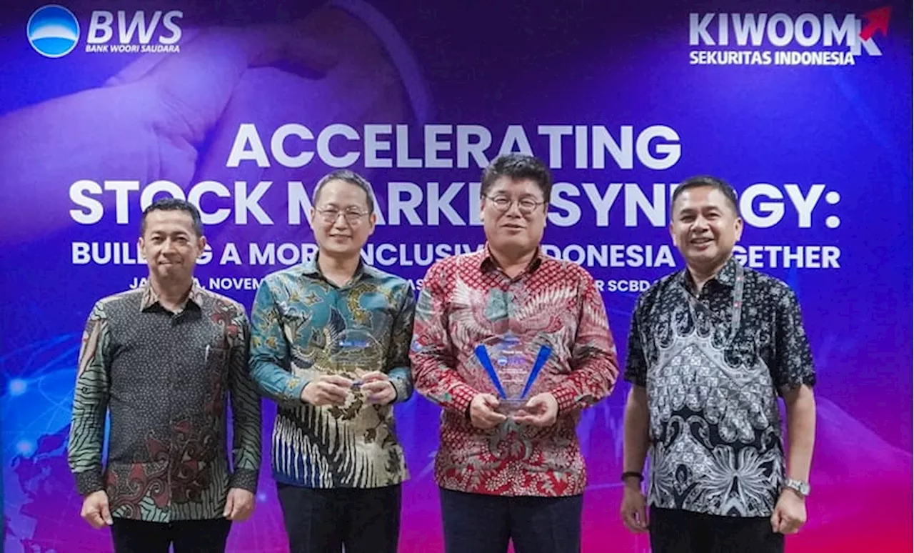 Bank Woori Saudara dan Kiwoom Sekuritas Resmikan Kolaborasi Strategis untuk Meningkatkan Inklusi Pasar Modal di Indonesia