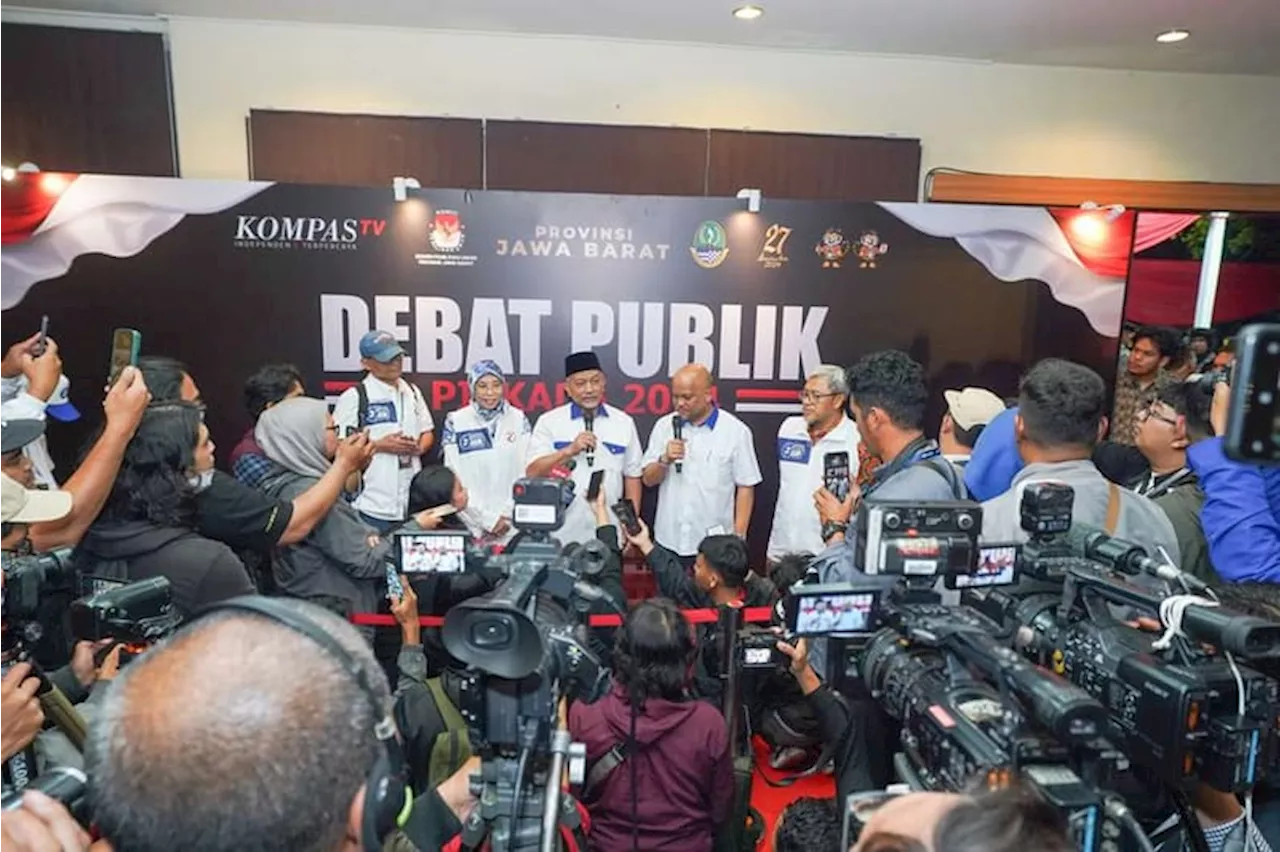 Penampilan Paslon Ahmad Syaikhu-Ilham Habibie dalam Debat Perdana Pilgub Jabar Memukau