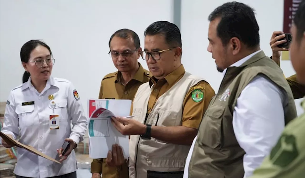 Pj Gubernur Kaltim Pastikan Kesiapan Logistik Pilkada 2024