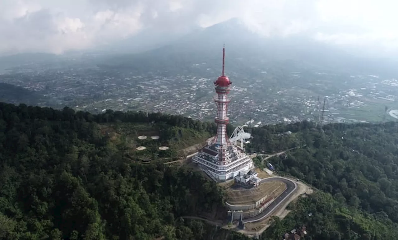 PT Hutama Karya Selesaikan Tahap Pertama Menara Turyapada di Buleleng, Bali