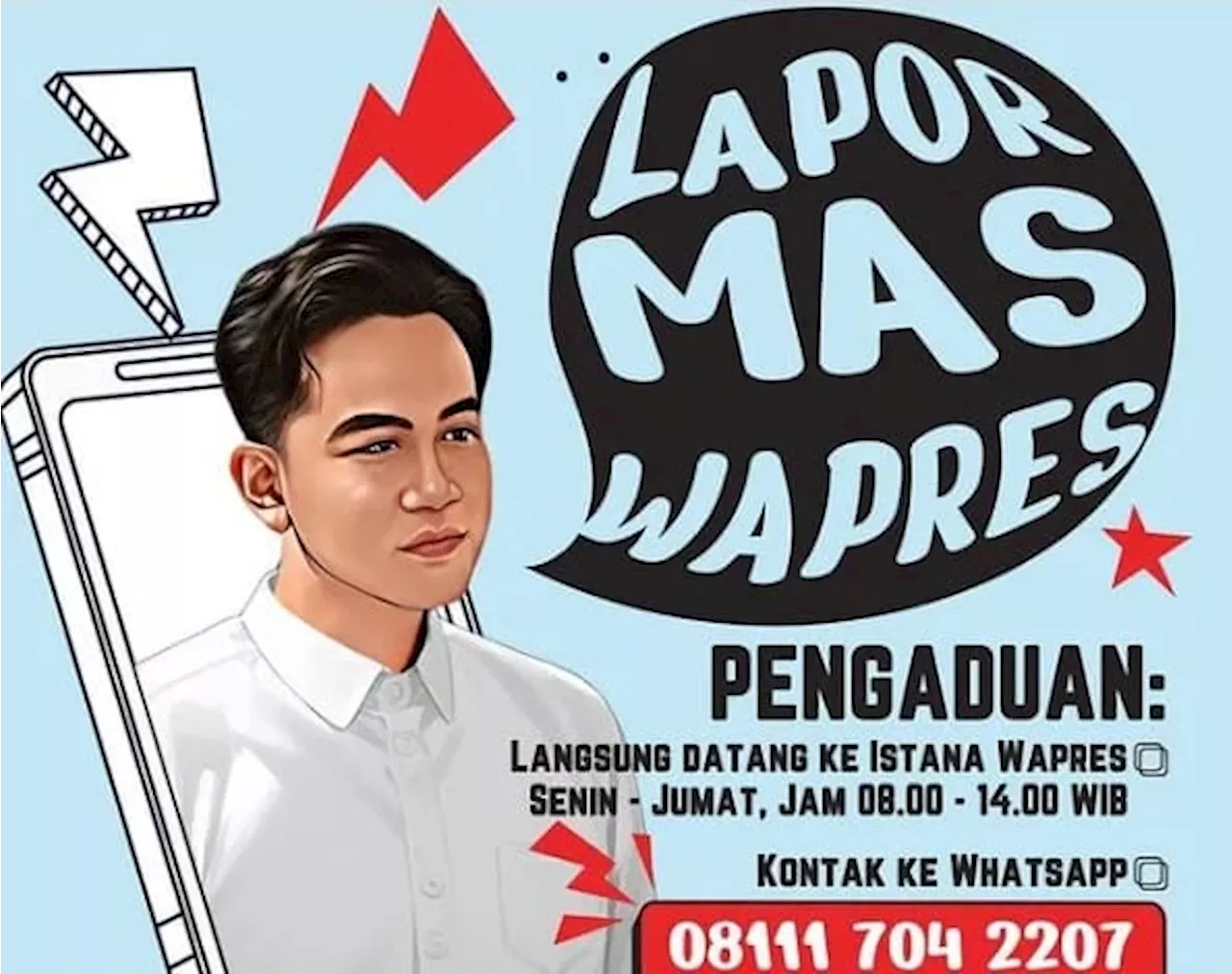 Warganet Ramai-ramai Adukan Akun Fufufafa ke Lapor Mas Wapres Tangkap Pelakunya Mas